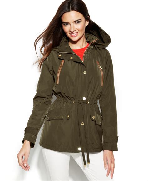 parka michael kors damska|Michael Kors anorak rain jacket.